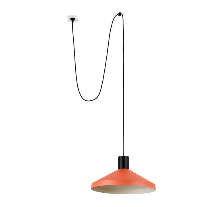 Suspension Kombo 40 cm terracotta avec fiche de Faro Barcelona