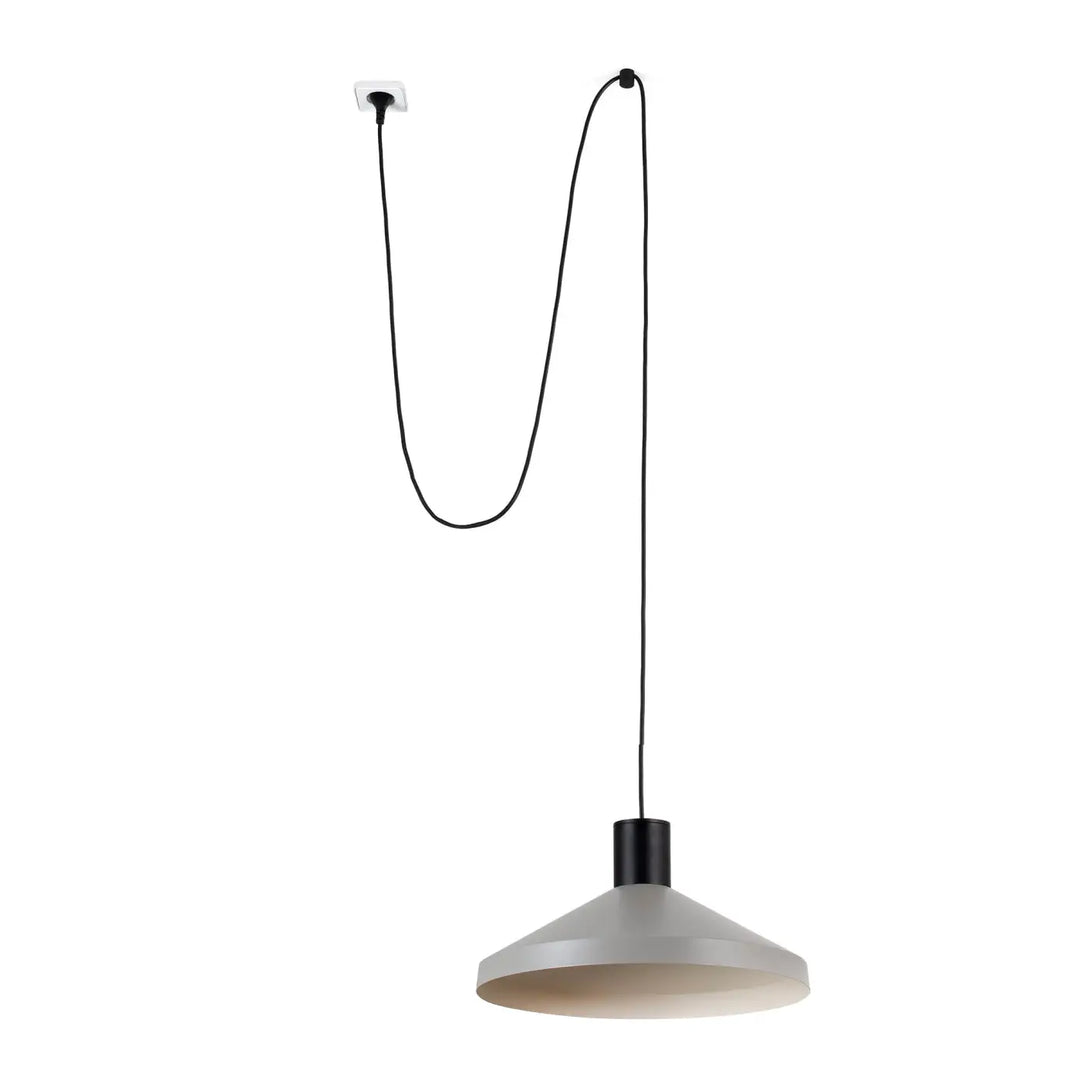 Suspension Kombo 40 cm grise avec fiche de Faro Barcelona