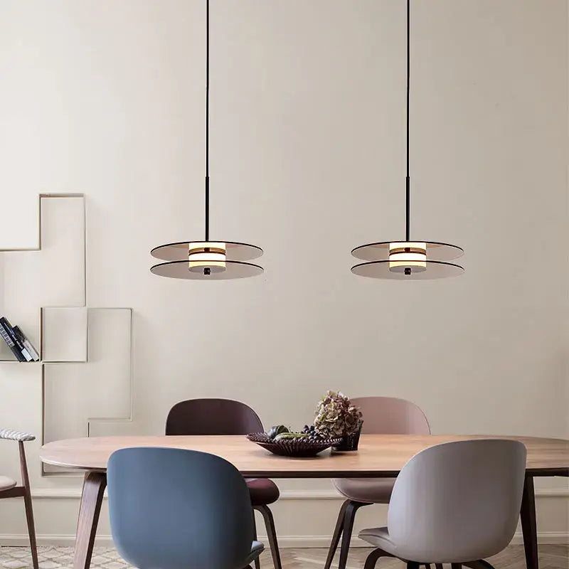 Modern Creative Led Pendant Lights Glass Home Decor Design for Bedroom Bedside Table Dining Hanging Lamp Indoor