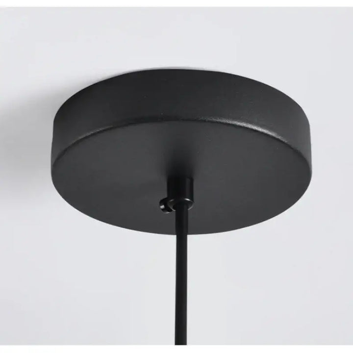 Suspension moderne en feutre côtelé style nordique