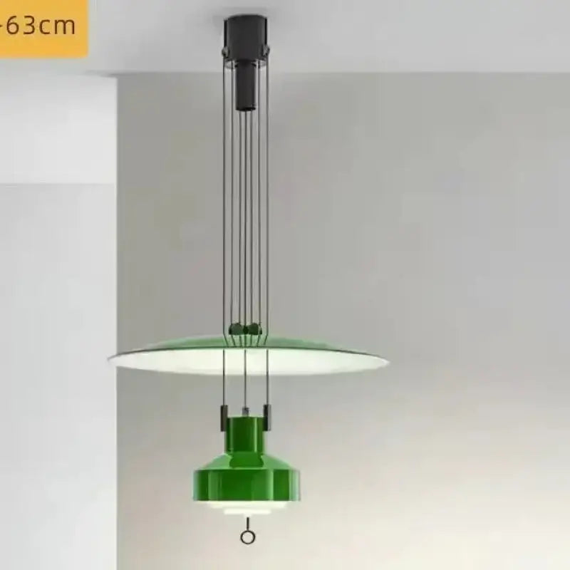 Suspension à diffuseur circulaire style contemporain