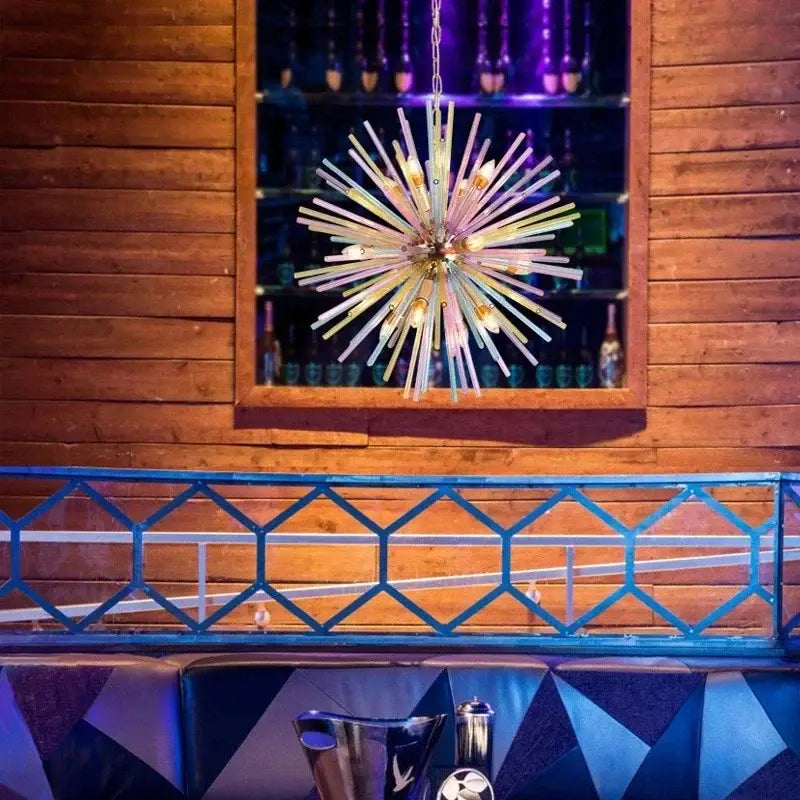 Suspension moderne et vive pour illuminer votre pièce de vie