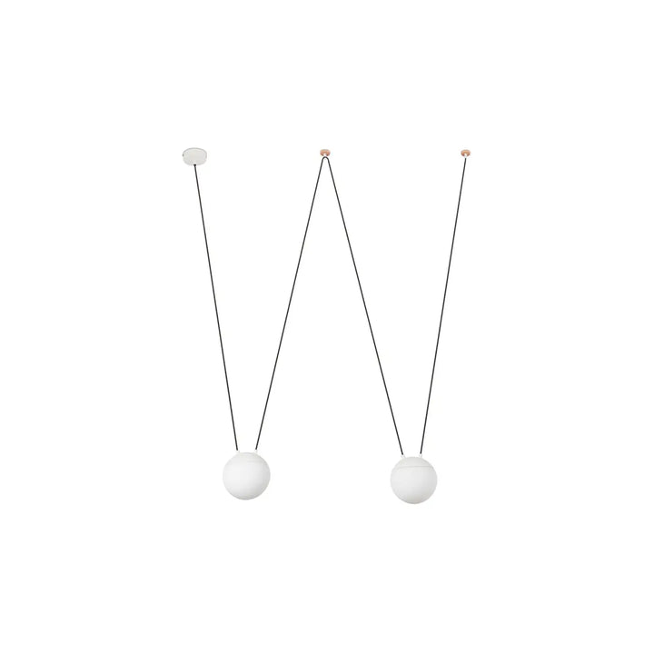 Suspension Mine Space 2L blanche de Faro Barcelona