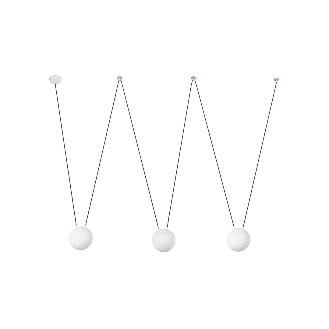 Suspension Mine Space 3L blanche de Faro Barcelona