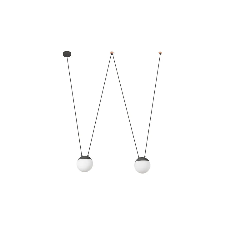 Suspension Mine Space 2L grise de Faro Barcelona