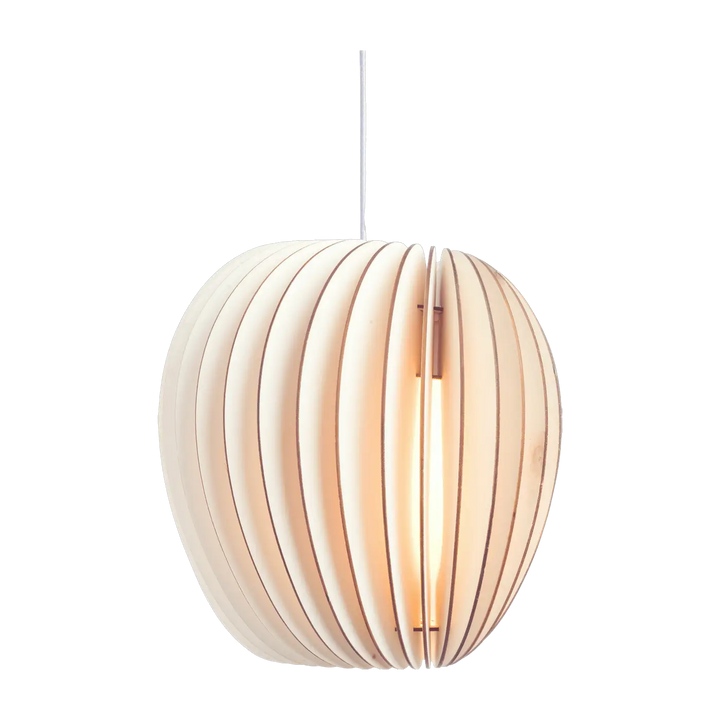 Suspension Pirum en lamelles de bois de peuplier