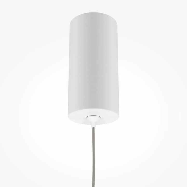 Suspension pro shade blanc cylindre en suspension luminaire pro shade avec finition mate minimaliste