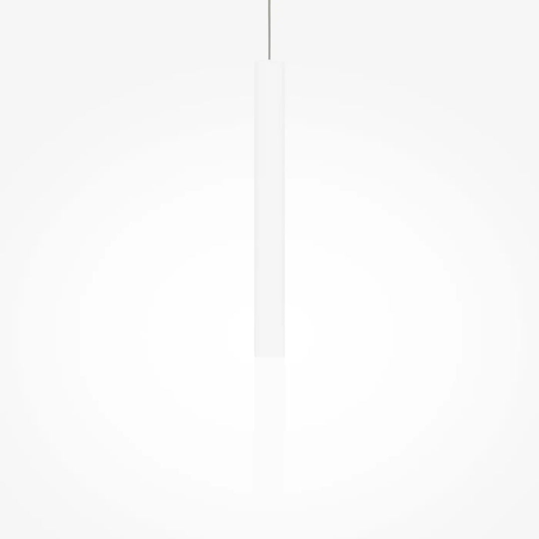 Suspension luminaire pro shade tube biseauté blanc minimaliste avec design moderne et élégant suspension pro shade