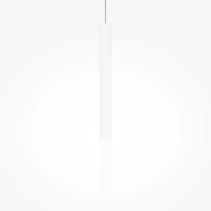 Suspension luminaire pro shade tube biseauté blanc minimaliste avec design moderne et élégant suspension pro shade