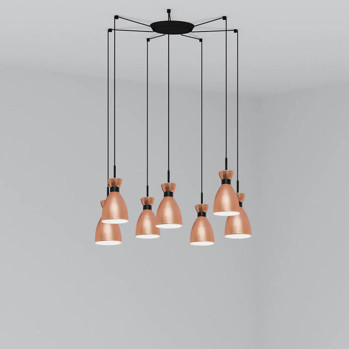 Suspension Retro de Faro Barcelona en situation