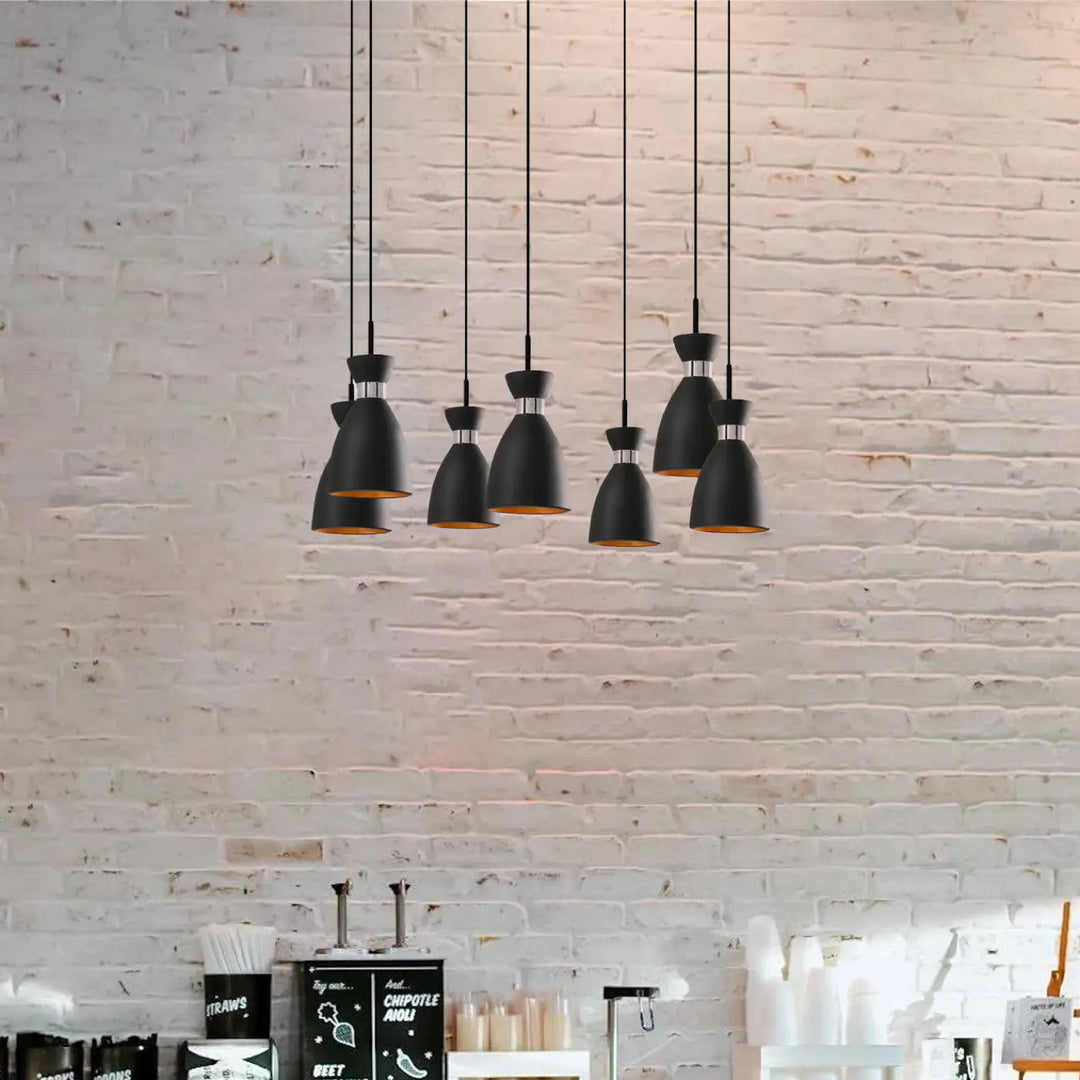 Suspension Retro de Faro Barcelona en situation