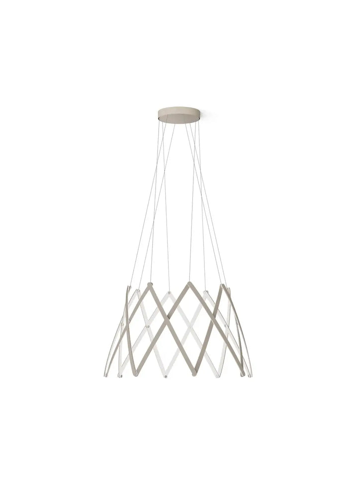 Suspension Stella extensible, bras pivotants en aluminium