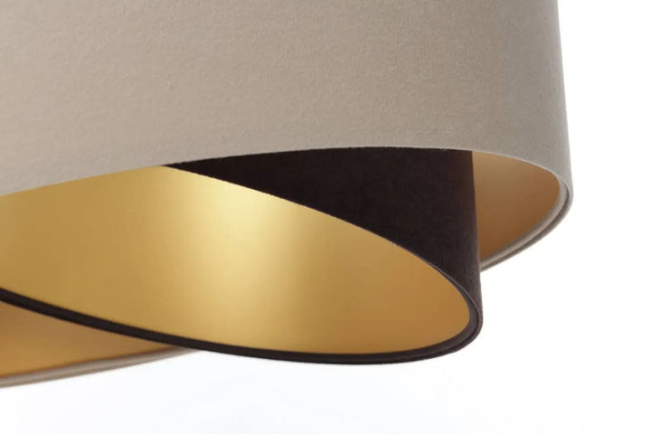 Suspension Luminaire | AURIC (Beige/Marron)