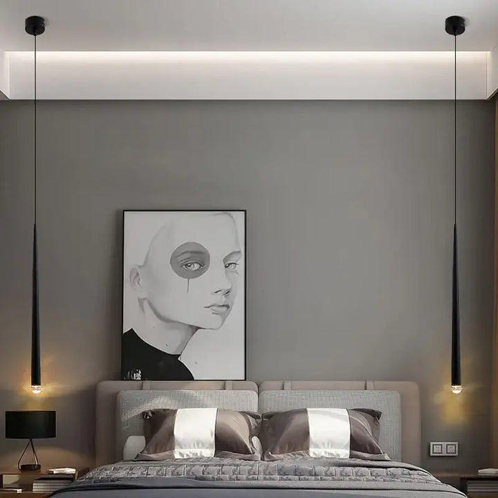 Suspension Tubulaire Longiligne Pour Éclairage Directionnel

