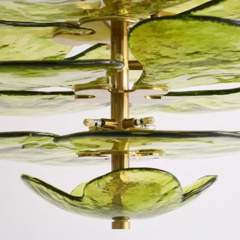 Suspension En Verre Coloré Style Élégant Pour Salle À Manger Chic