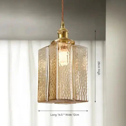 Suspension Vintage En Verre Et Laiton Pour Ambiance Douce

