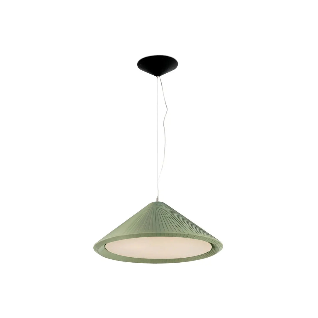 Suspension Saigon In vert olive de Faro Barcelona