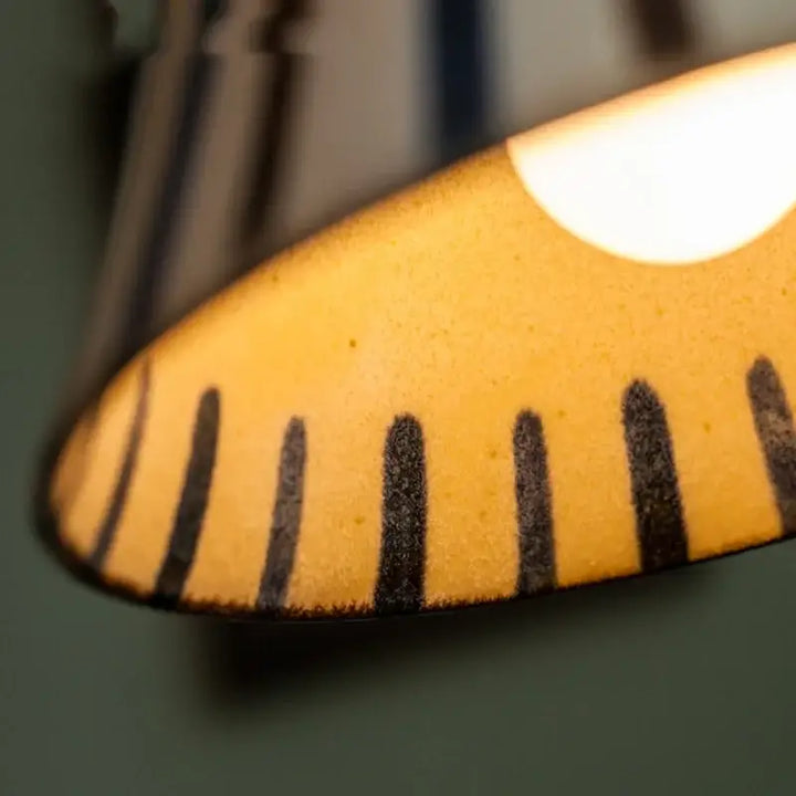 IWHD 2024 New Style Nordic Modern LED Pendant Lights Fixtures 4W Bedroom Dinning Living Room Ceramic Beside Lamp