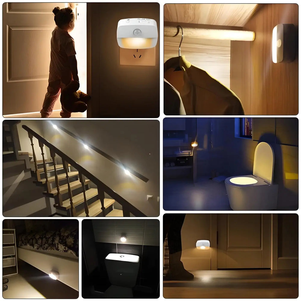 Plug In Motion Sensor Night Light | Adult and Children Night Lights