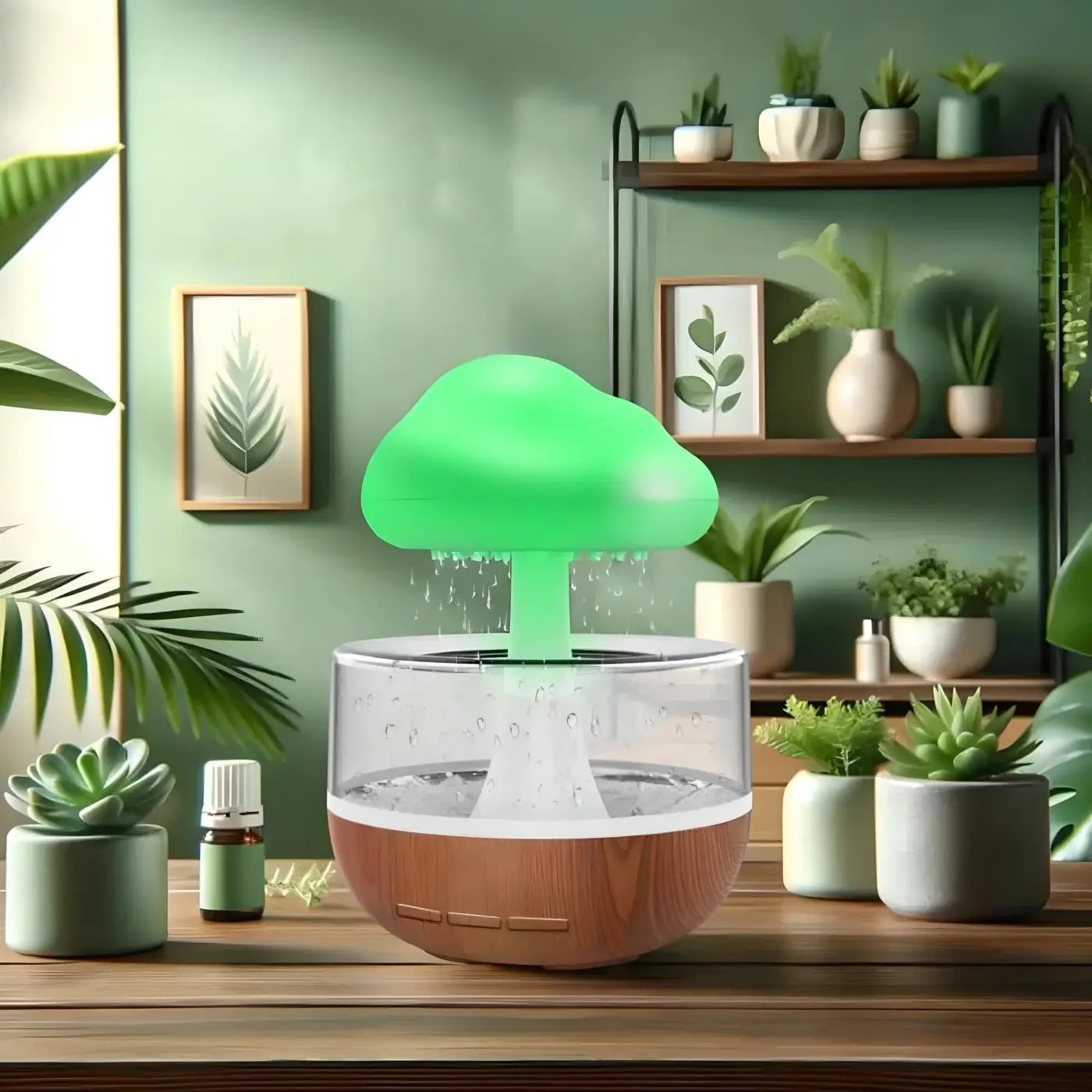 Spore Diffuser Night Light for Soft, Relaxing Light – Lustria