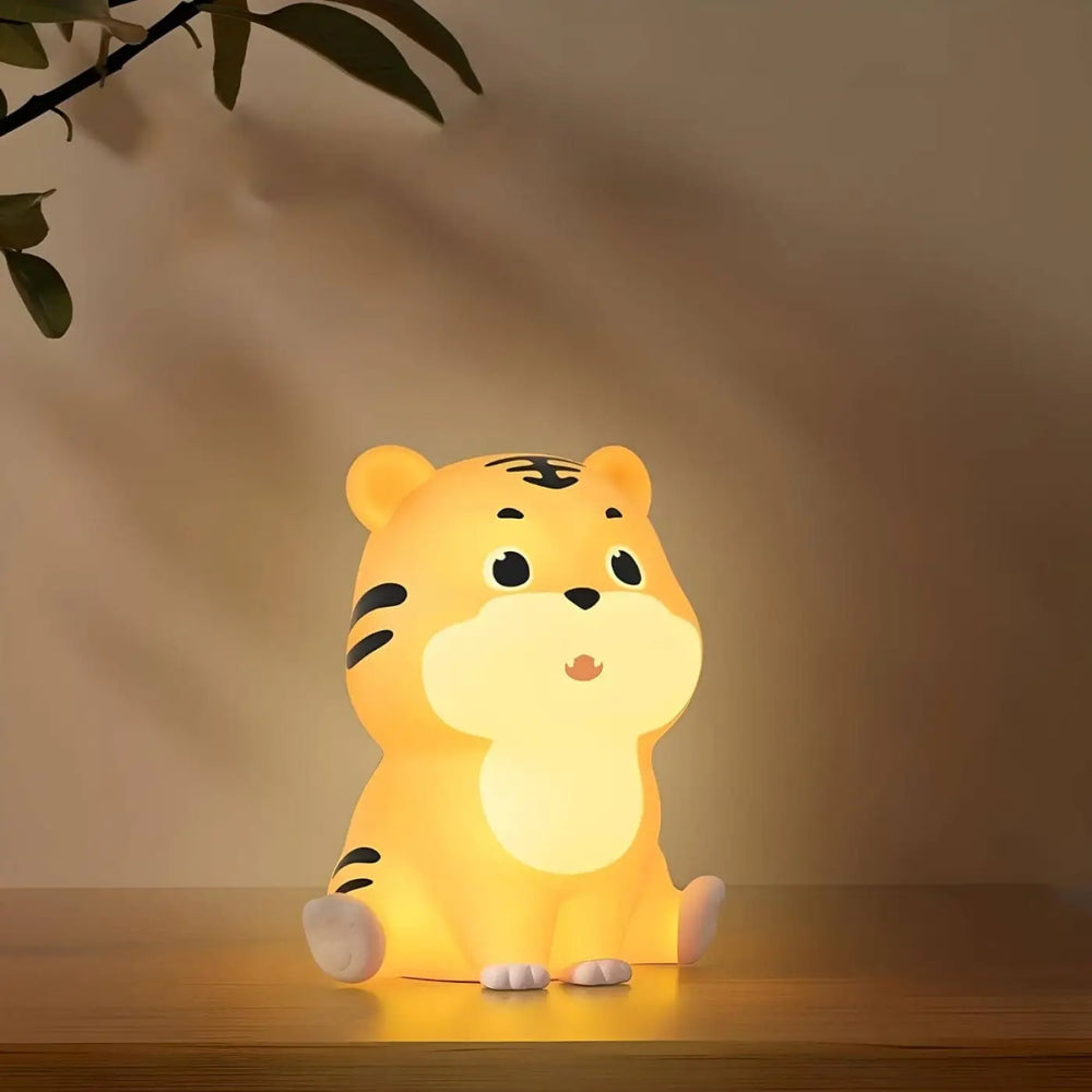 Squishy Tiger Night Light | Children Night Lights