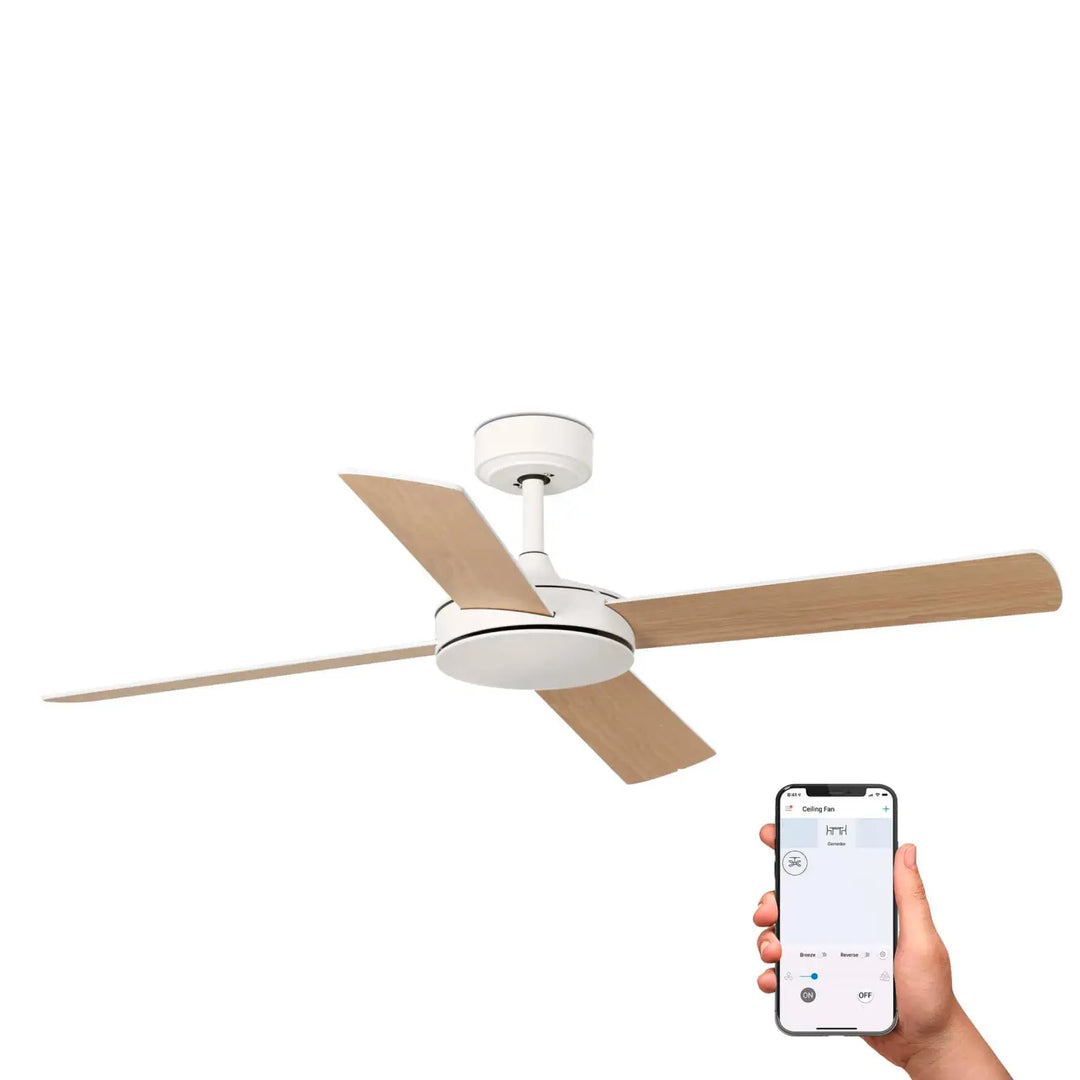 Ventilateur de plafond Mallorca Wi-Fi Tuya de Faro Barcelona