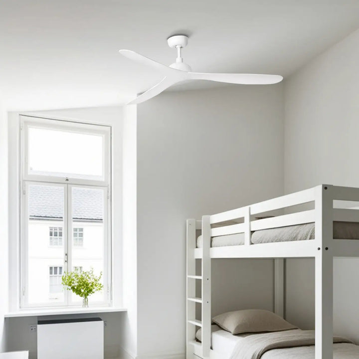 Ventilateur Gotland blanc dans un intérieur