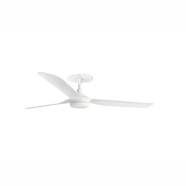 Ventilateur de plafond encastré Punt blanc sans lumière