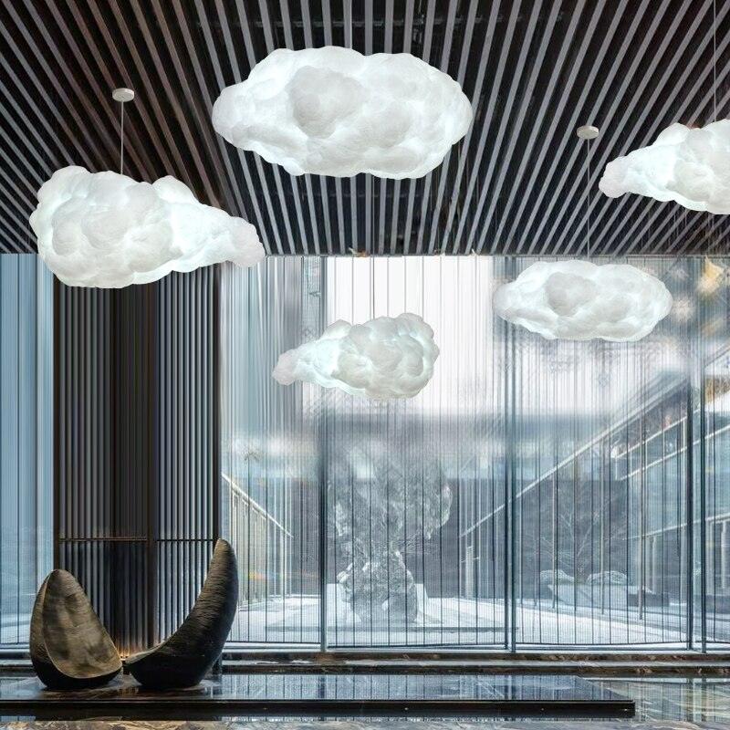 suspension nuage papier