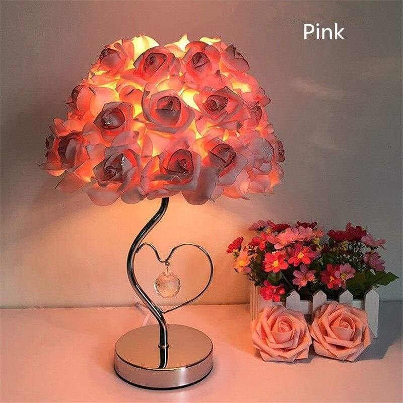 lampe-fleur-rose