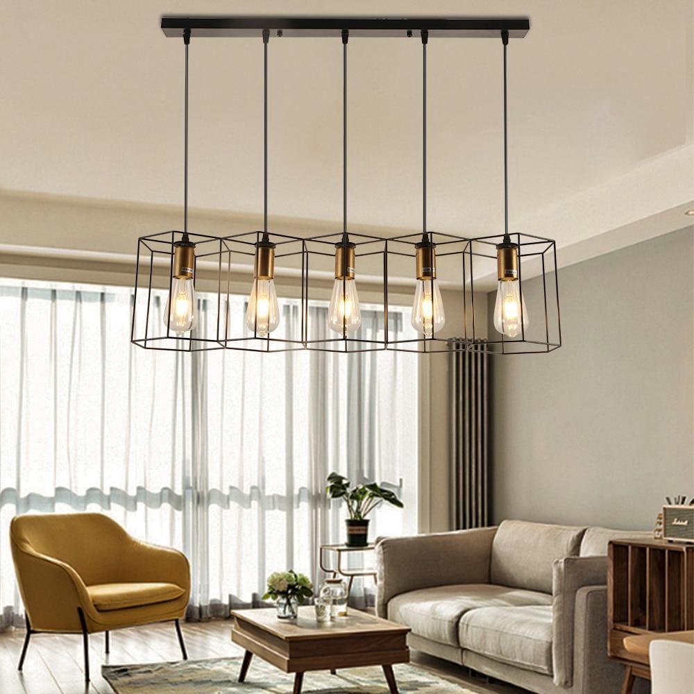 suspension-luminaire-industriel-salon